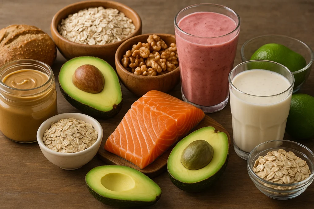 10 Foods Nutritionists Recommend for Healthy Weight Gain