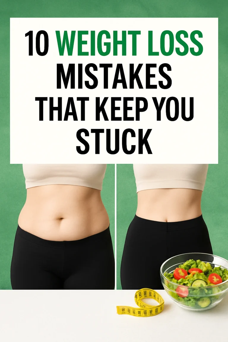 10 Weight Loss Mistakes That Keep You Stuck