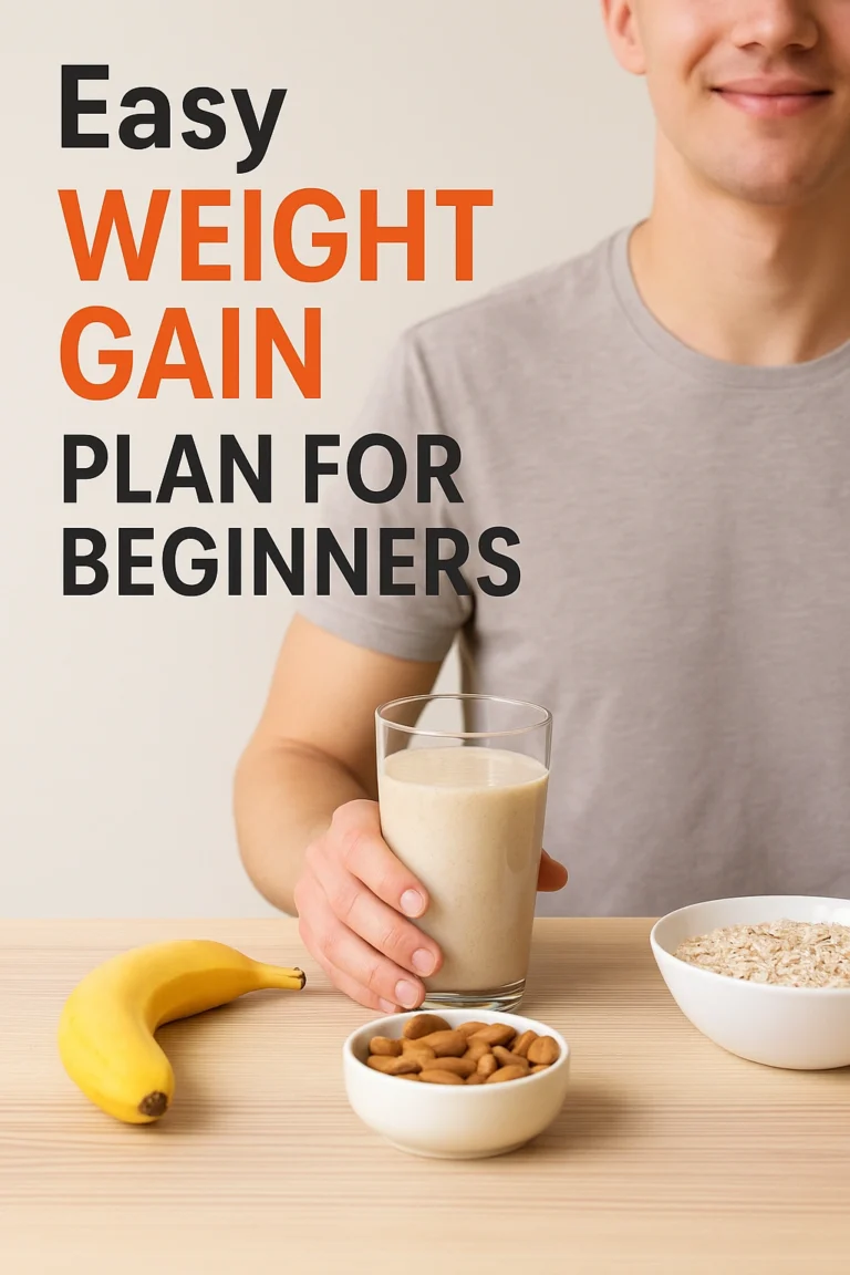 Easy Weight Gain Plan for Beginners