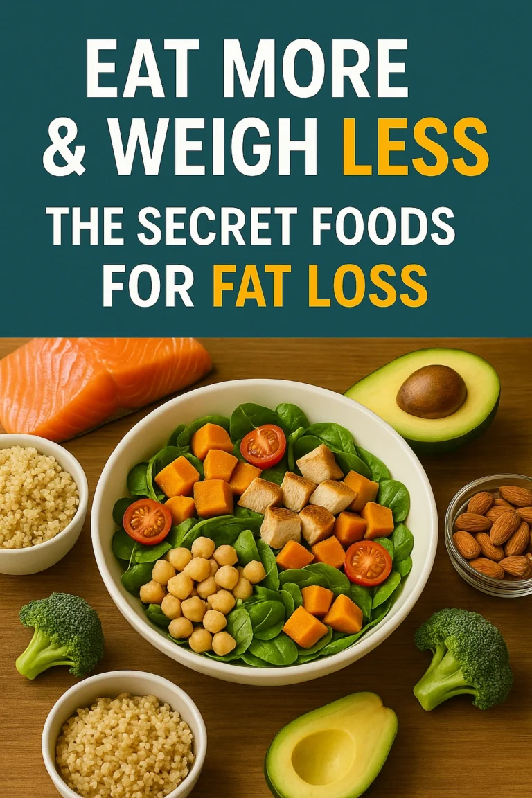 Eat More & Weigh Less The Secret Foods for Fat Loss