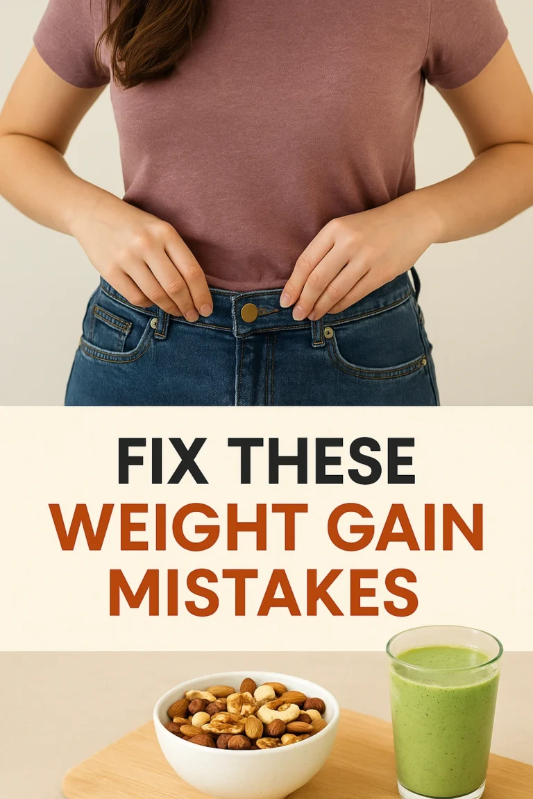 Fix These Weight Gain Mistakes