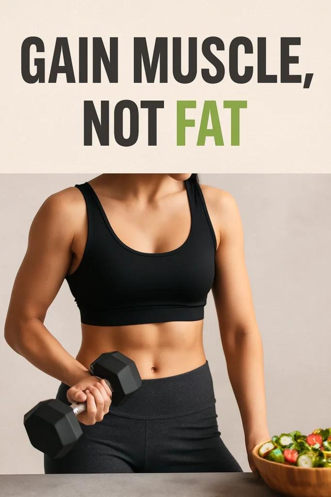 Gain Muscle, Not Fat