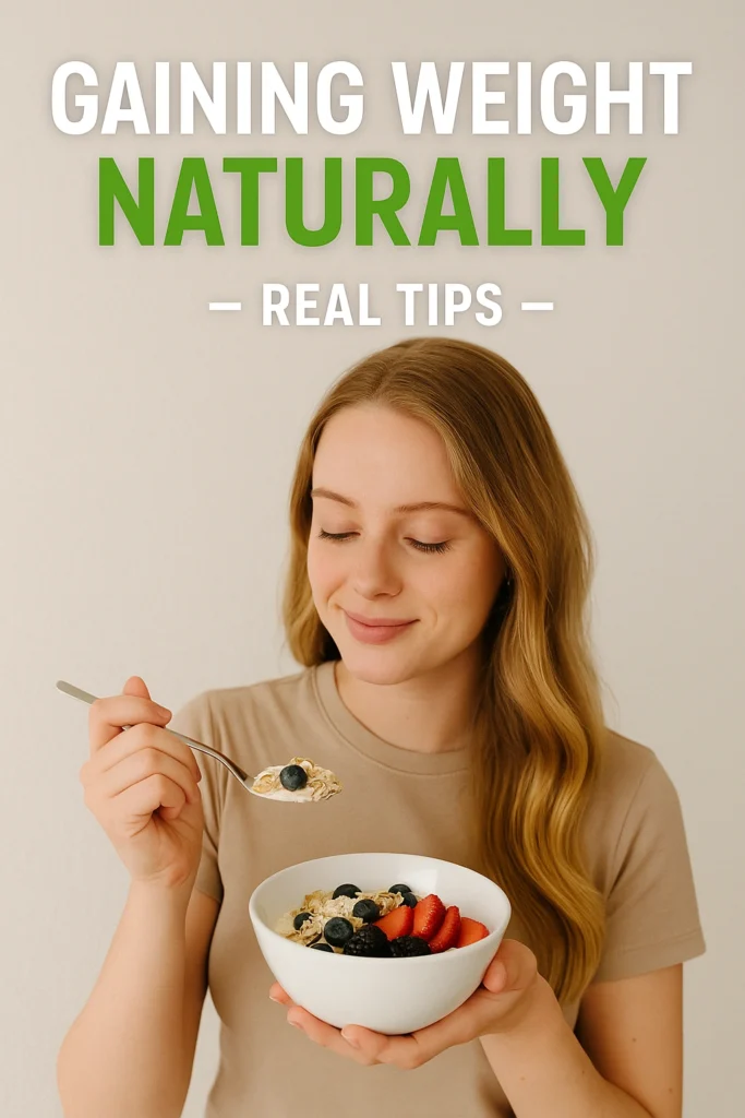 Gaining Weight Naturally — Real Tips