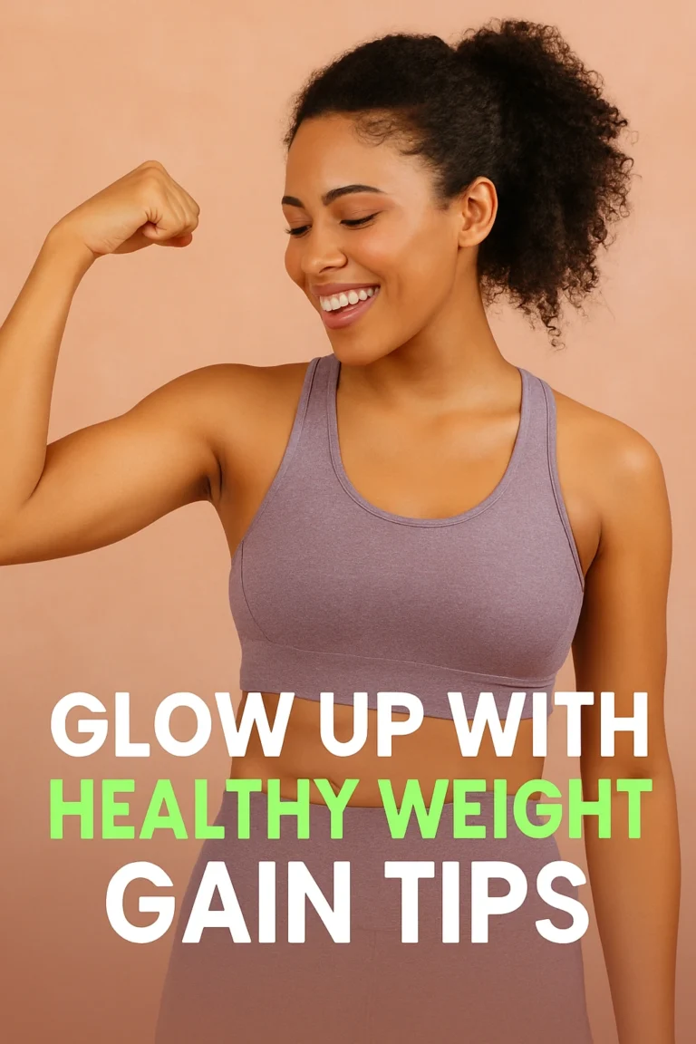 Glow Up with Healthy Weight Gain Tips