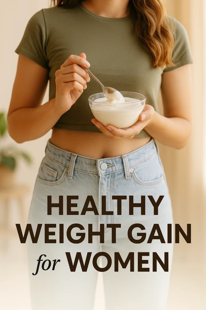 Healthy Weight Gain for Women