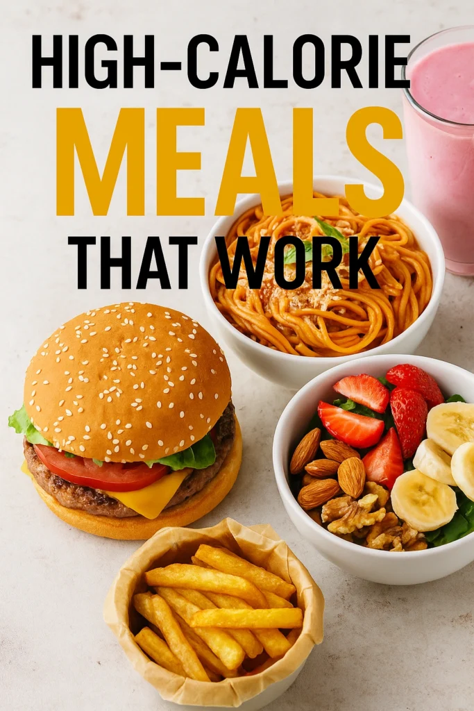 High-Calorie Meals That Work