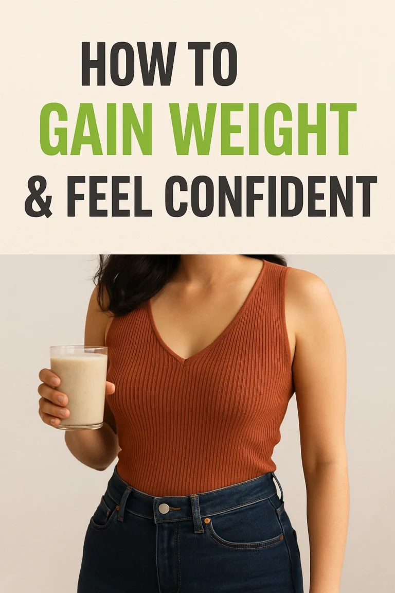 How to Gain Weight & Feel Confident
