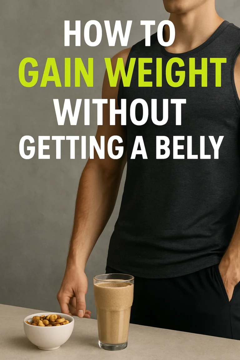 How to Gain Weight Without Getting a Belly
