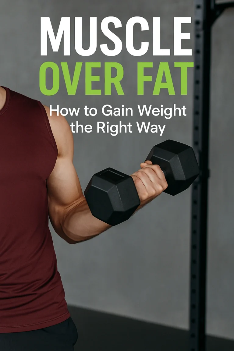 Muscle Over Fat How to Gain Weight the Right Way