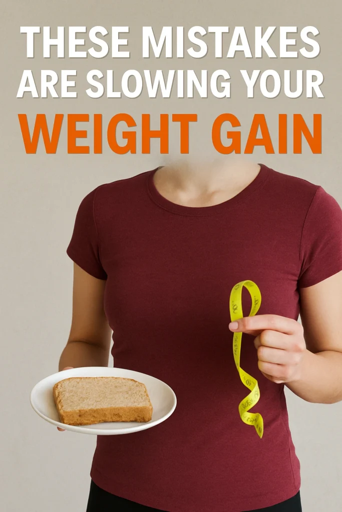 These Mistakes Are Slowing Your Weight Gain