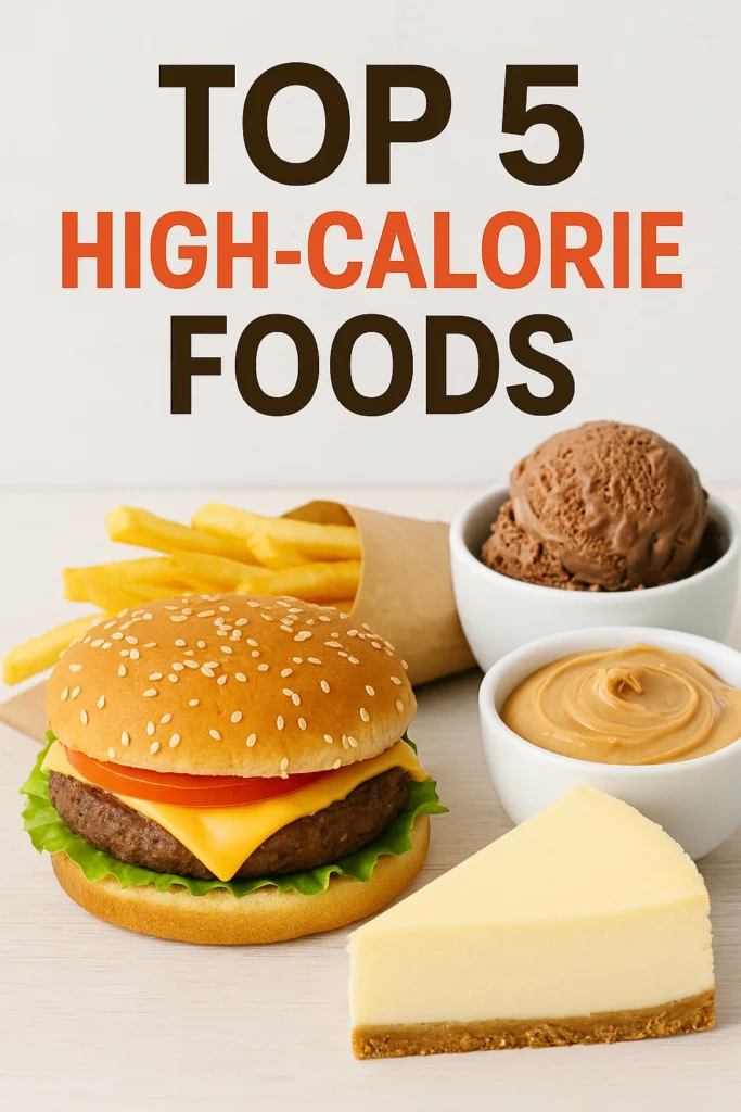 Top 5 High-Calorie Foods
