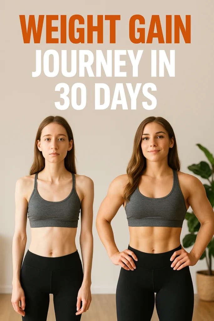 Weight Gain Journey in 30 Days