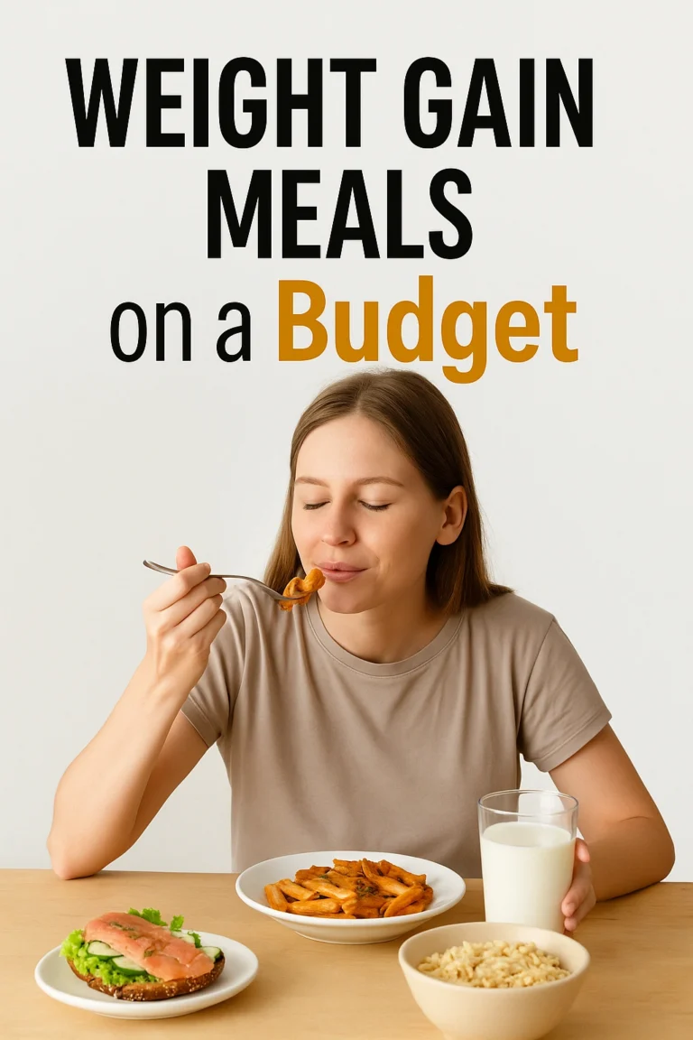 Weight Gain Meals on a Budget