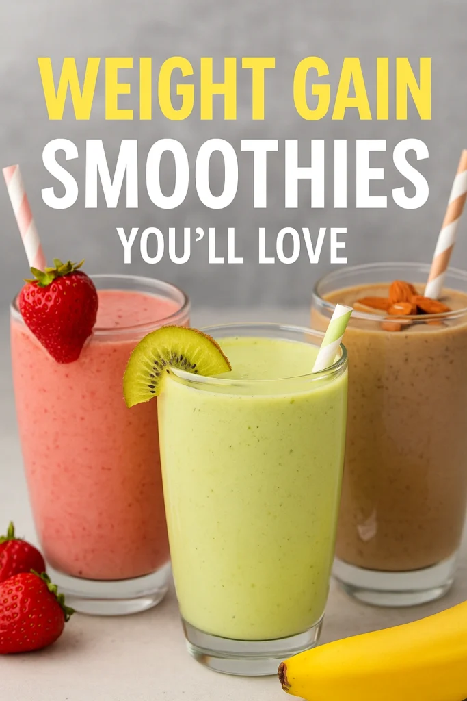 Weight Gain Smoothies You’ll Love