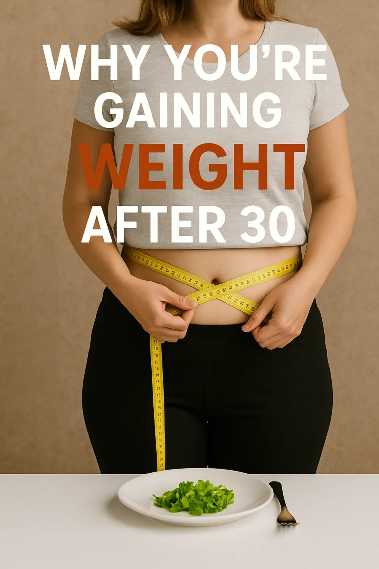 Why You're Gaining Weight After 30