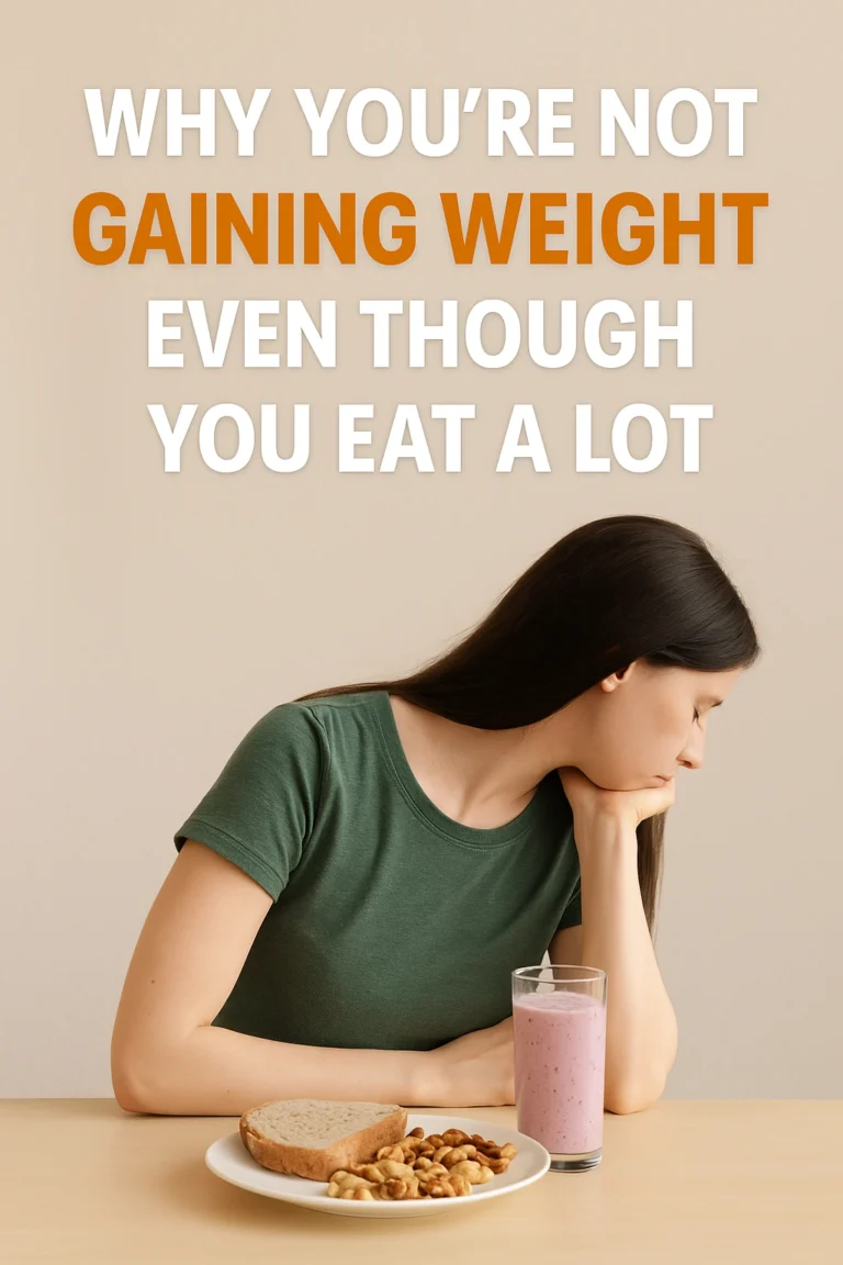 Why You’re Not Gaining Weight Even Though You Eat a Lot