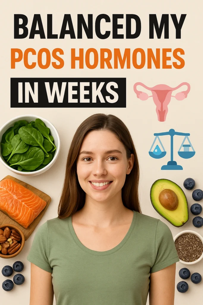 Balanced My PCOS Hormones in Weeks