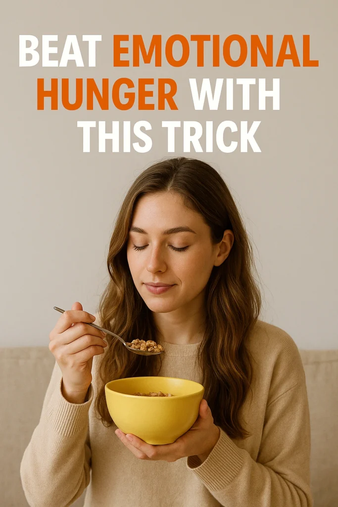 Beat Emotional Hunger With This Trick