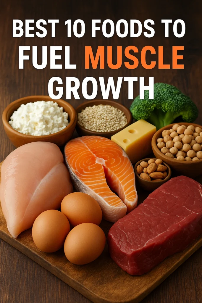 Best 10 Foods to Fuel Muscle Growth