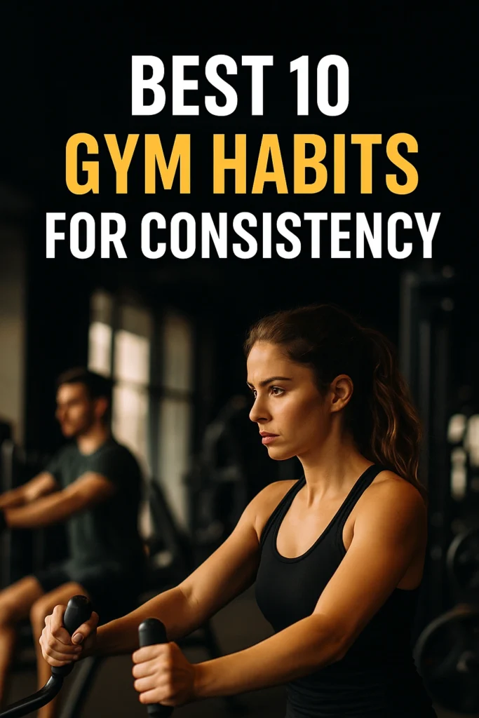 Best 10 Gym Habits for Consistency