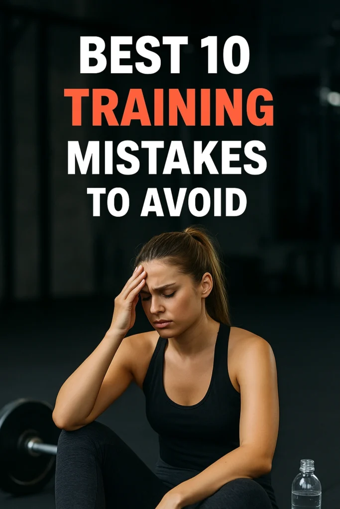Best 10 Training Mistakes to Avoid