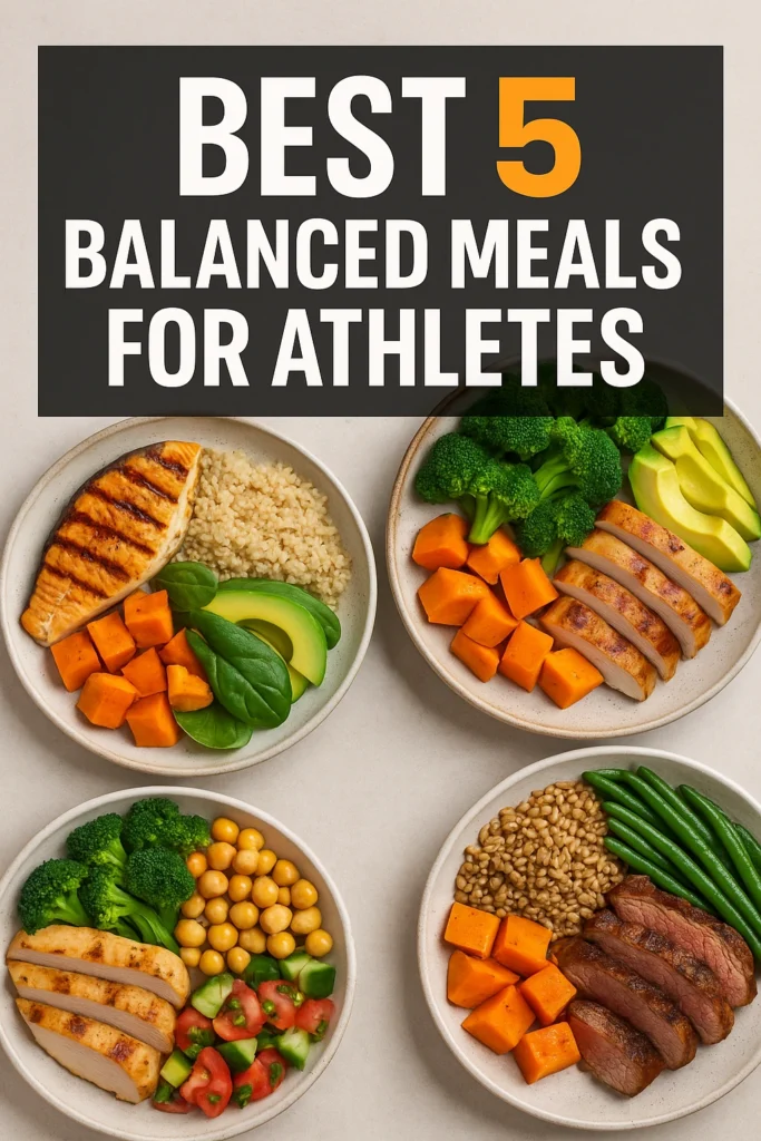 Best 5 Balanced Meals for Athletes