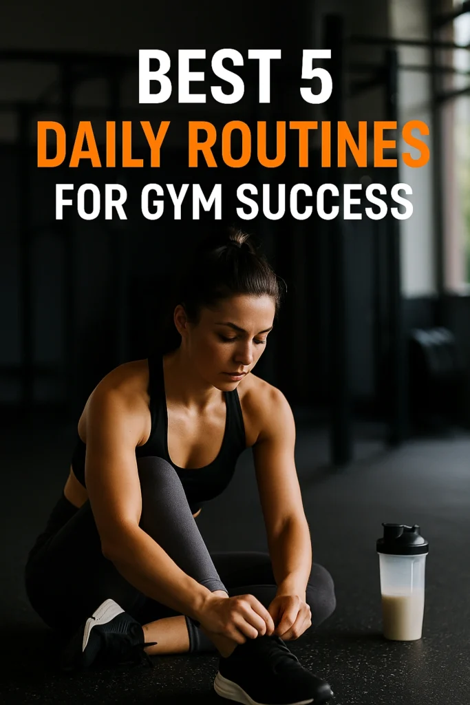 Best 5 Daily Routines for Gym Success