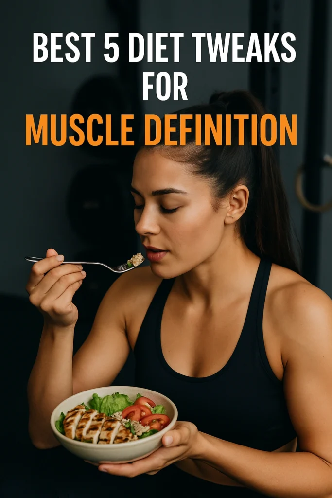 Best 5 Diet Tweaks for Muscle Definition