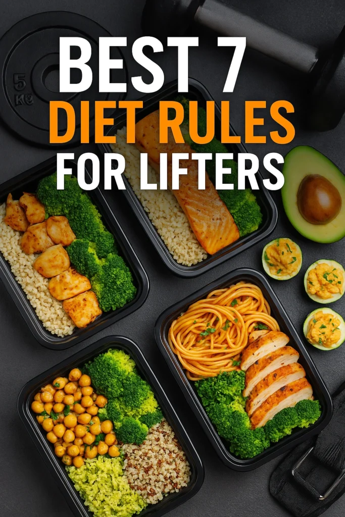 Best 7 Diet Rules for Lifters