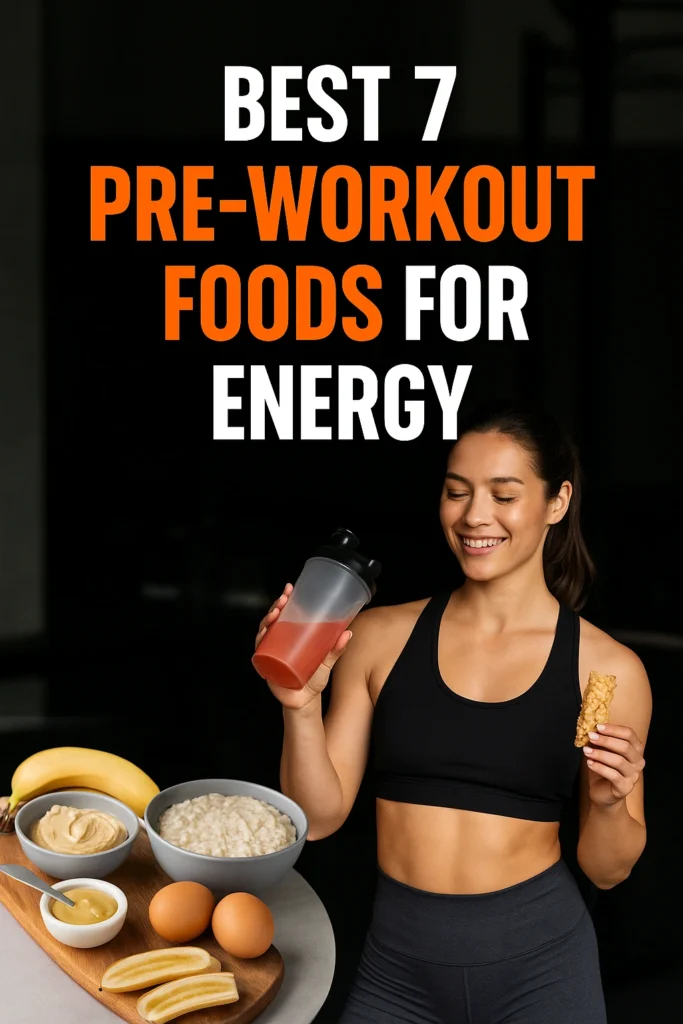 Best 7 Pre-Workout Foods for Energy