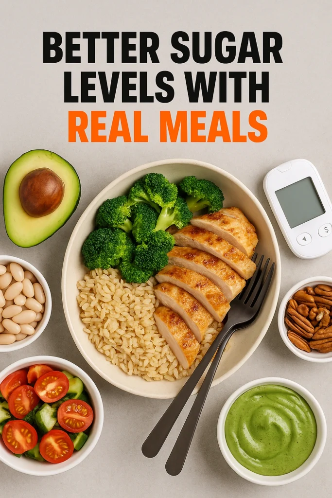 Better Sugar Levels with Real Meals