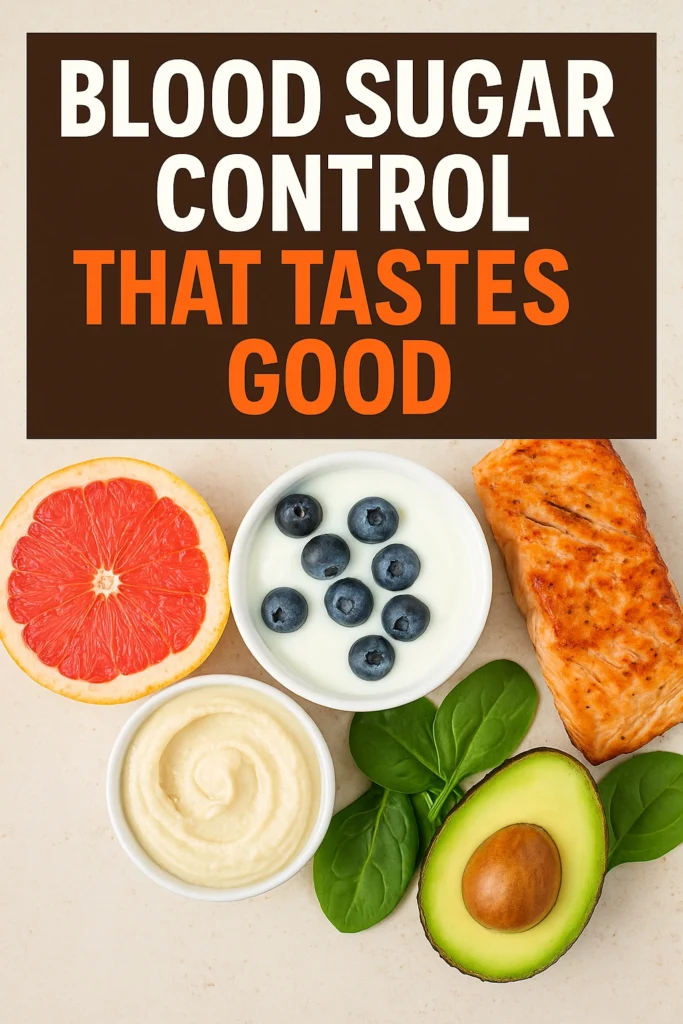 Blood Sugar Control That Tastes Good