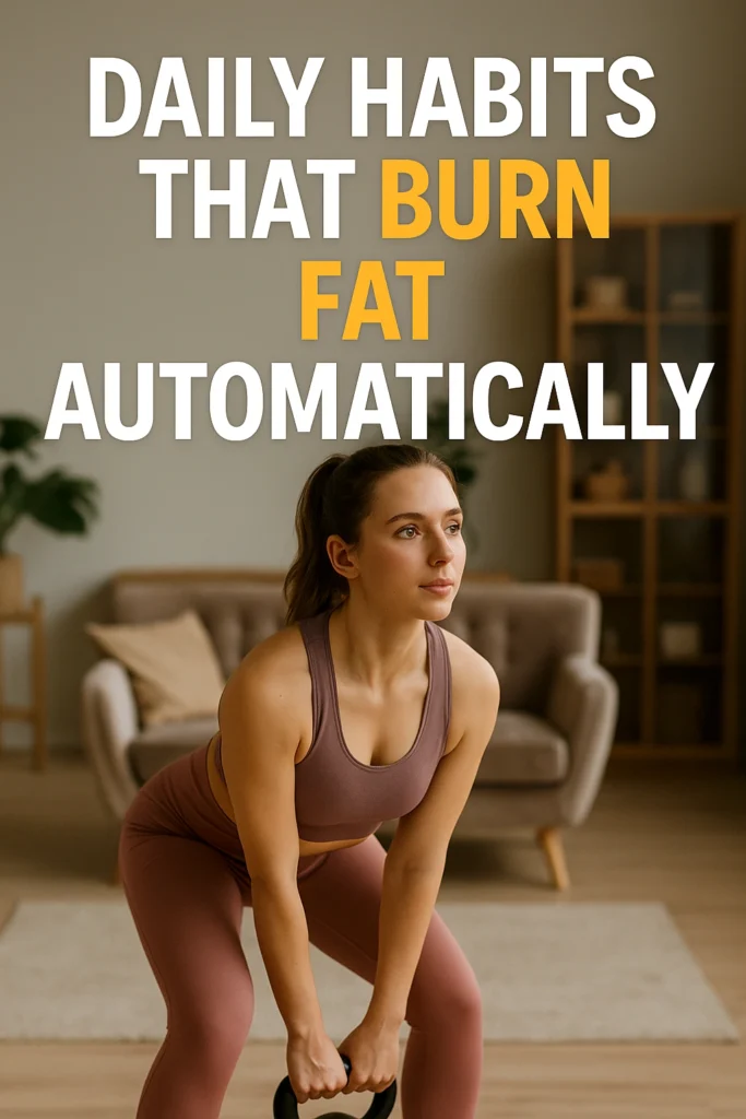 Daily Habits That Burn Fat Automatically