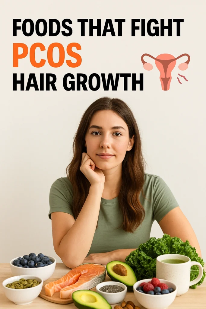 Foods That Fight PCOS Hair Growth