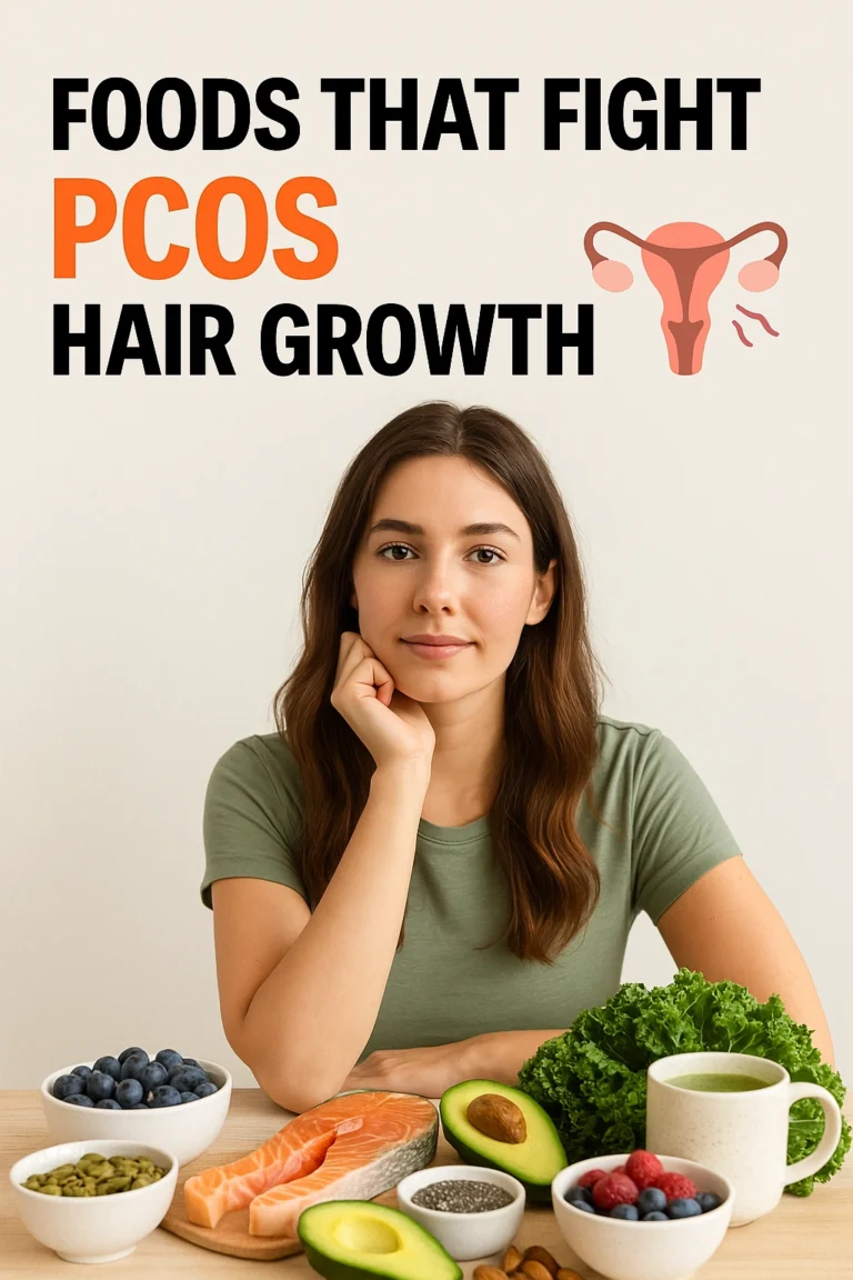 Foods That Fight PCOS Hair Growth