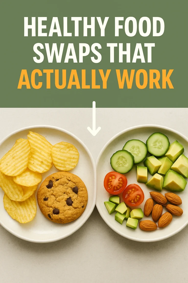 Healthy Food Swaps That Actually Work
