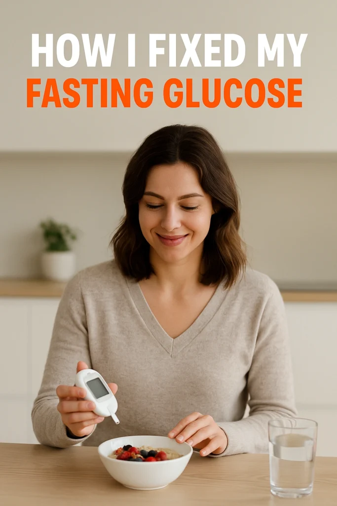 How I Fixed My Fasting Glucose