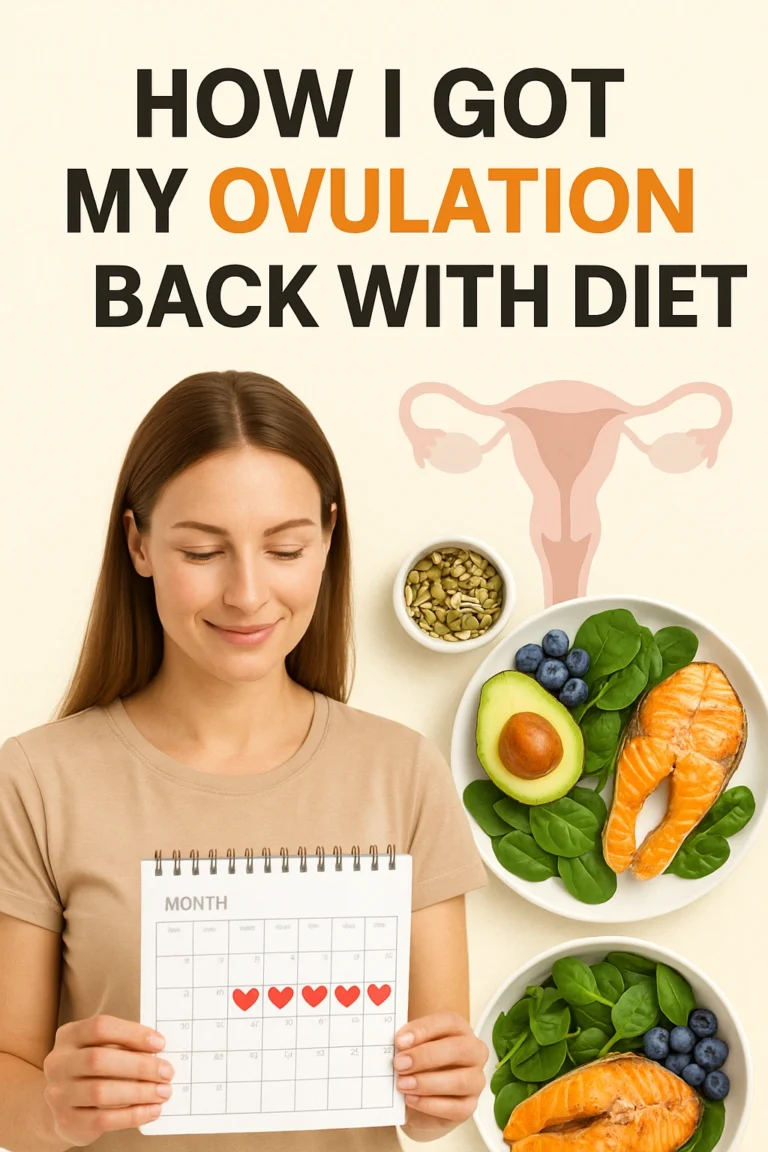 How I Got My Ovulation Back with Diet