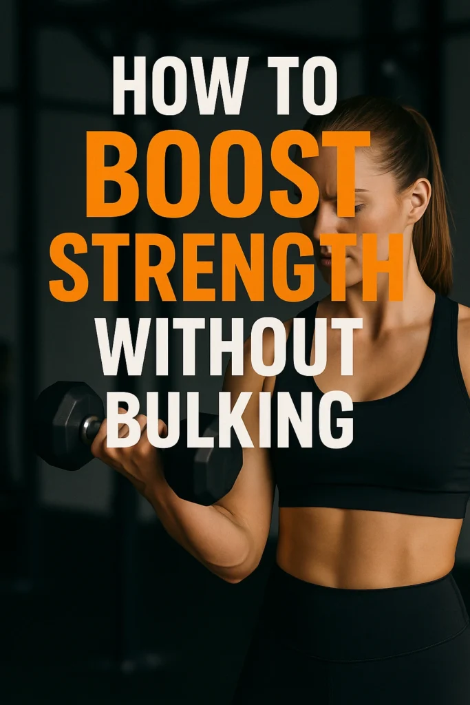 How to Boost Strength Without Bulking