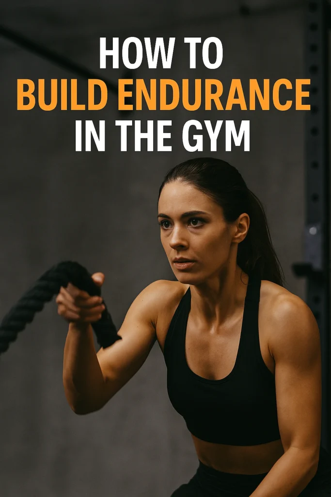 How to Build Endurance in the Gym