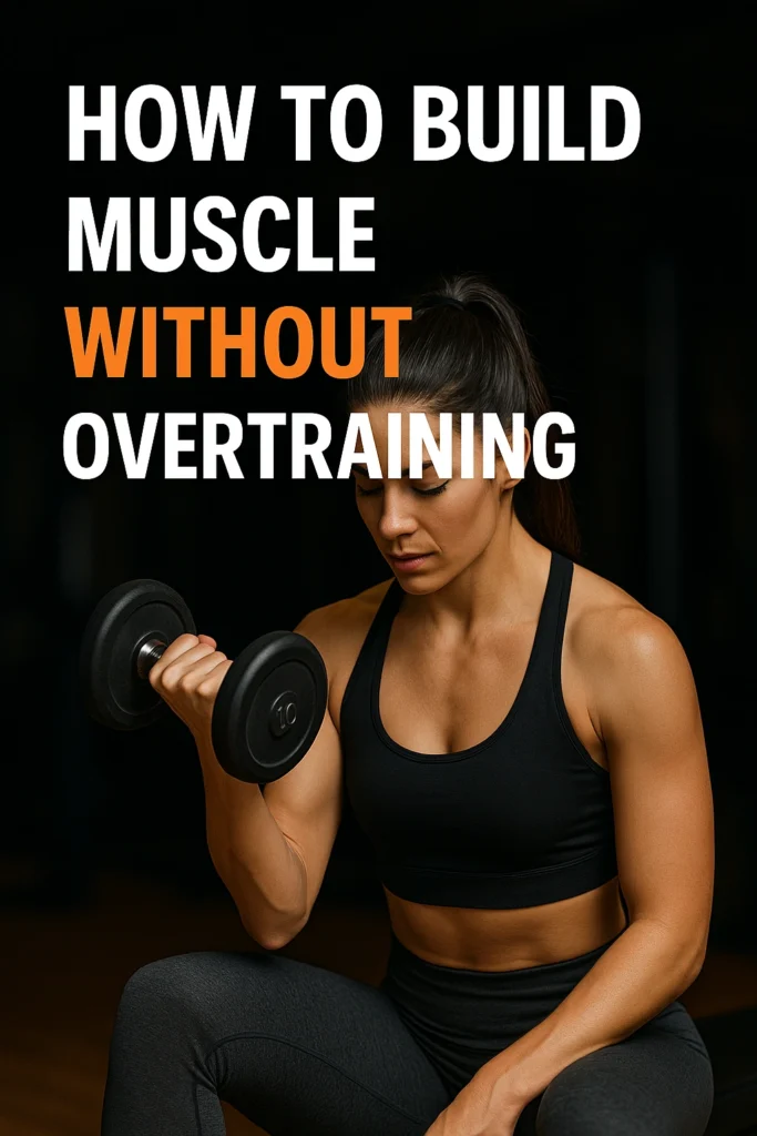 How to Build Muscle Without Overtraining