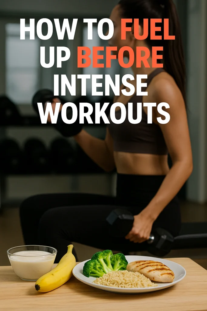How to Fuel Up Before Intense Workouts