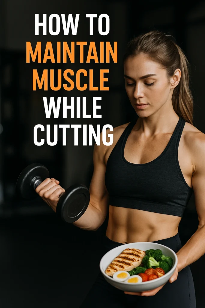 How to Maintain Muscle While Cutting