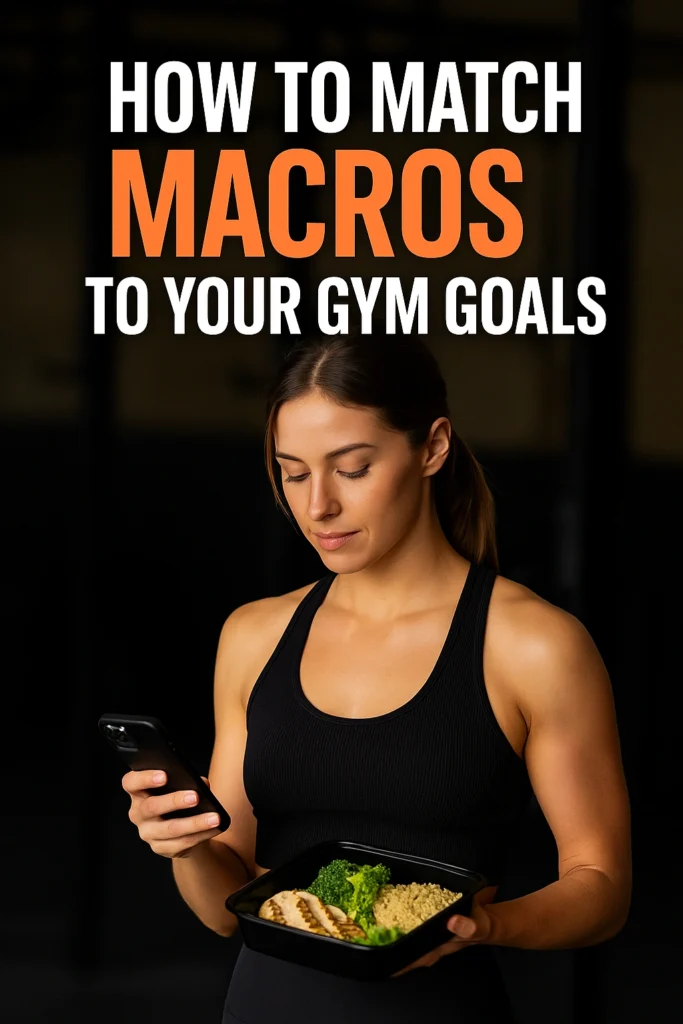 How to Match Macros to Your Gym Goals