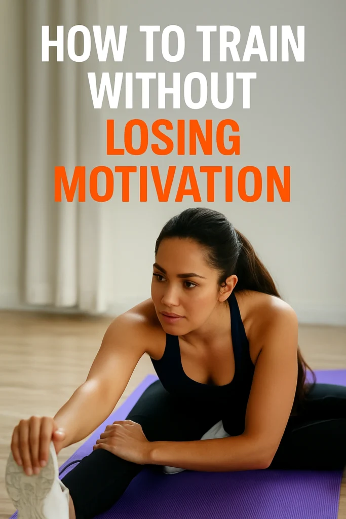How to Train Without Losing Motivation