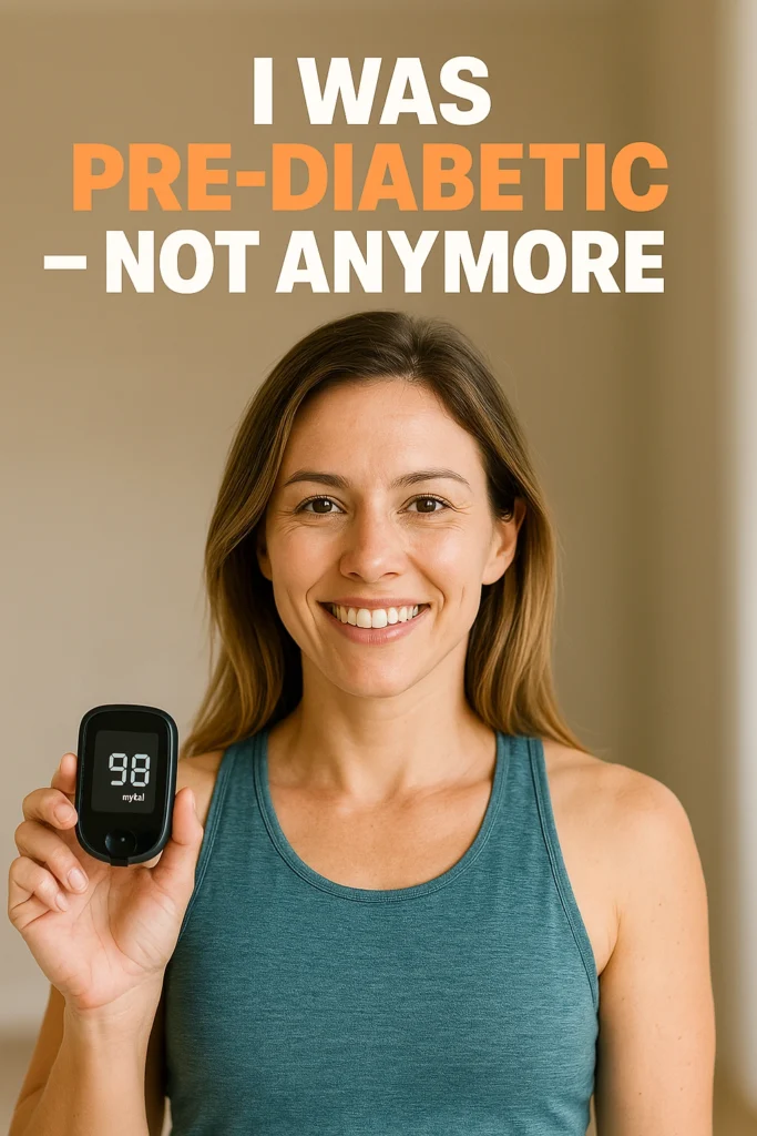 I Was Pre-Diabetic — Not Anymore