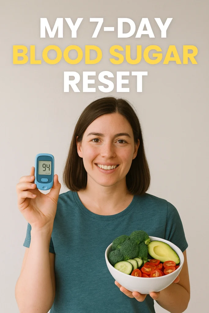 My 7-Day Blood Sugar Reset