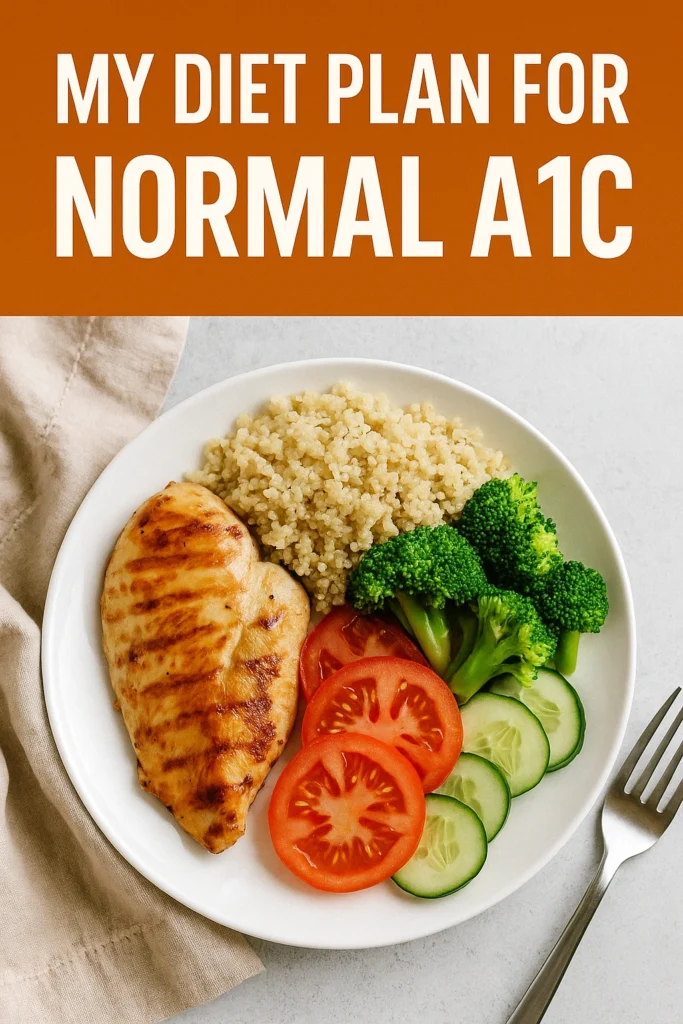 My Diet Plan for Normal A1C