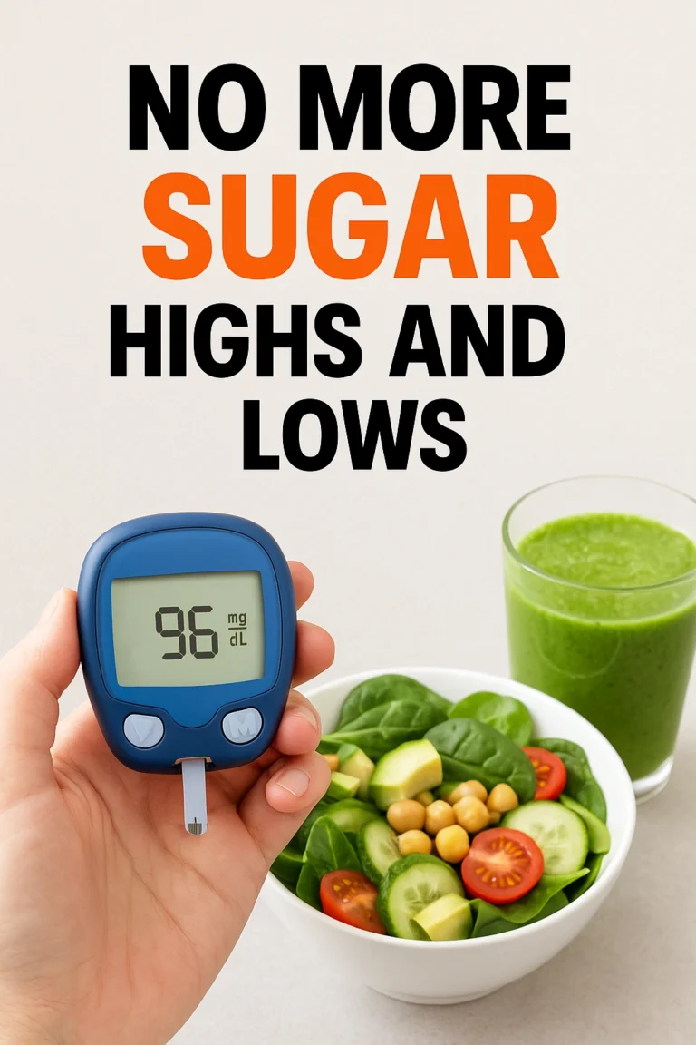 No More Sugar Highs and Lows