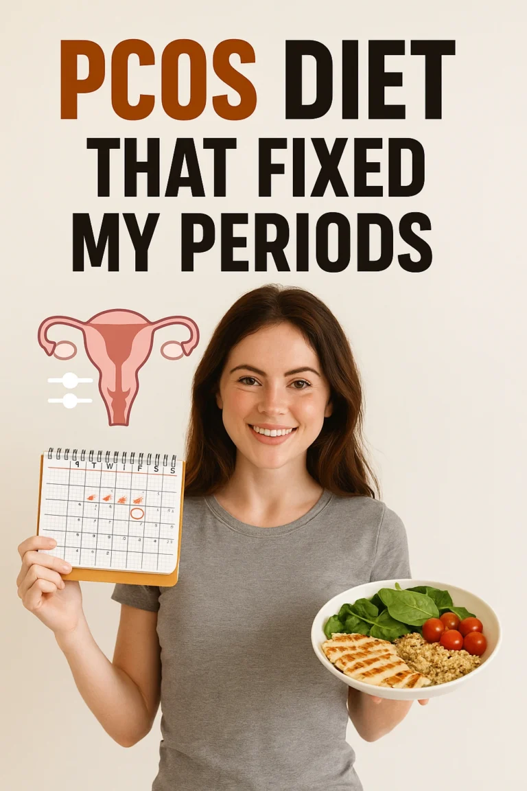 PCOS Diet That Fixed My Periods